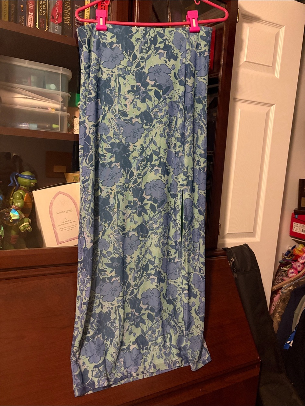 Free People Floral Maxi Skirt